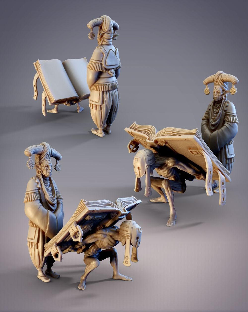 Sadiq, Mortuary Guild Conciliator | CobraMode | UNPAINTED Miniature in Resin