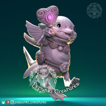 Josephino Little Sea Creature | Pepunki Creatures | UNPAINTED Miniature in Resin