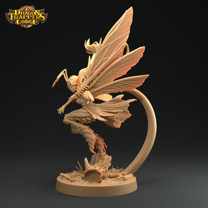 Laureth Fairy Trapper | Unseelie Princess | Dragon Trappers Lodge | UNPAINTED Miniature in Resin