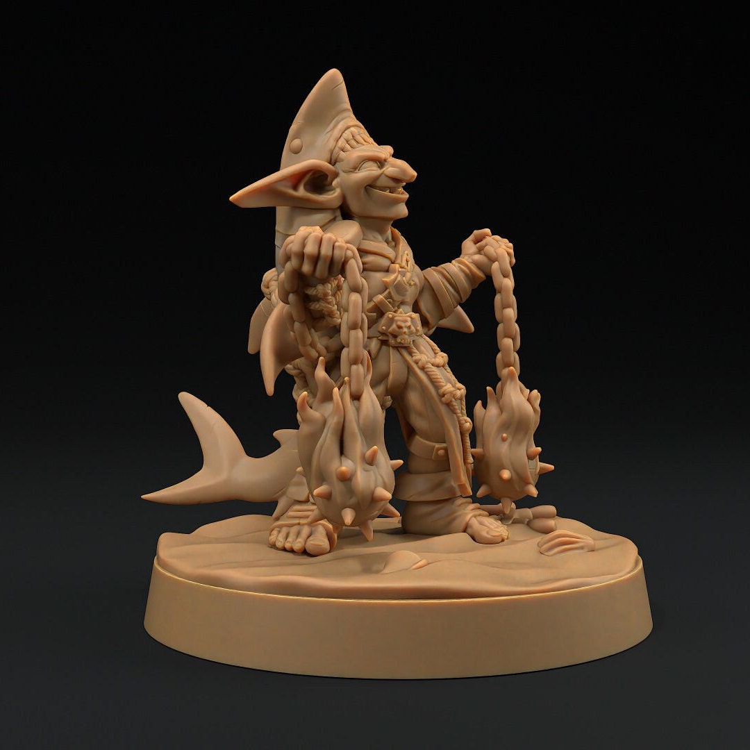 Goblin Pirates (3 versions) | Hunt for The Last Sea Angel | Dragon Trappers Lodge | UNPAINTED Miniature in Resin