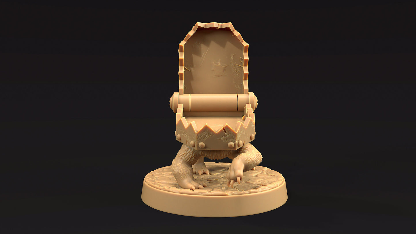 CHOMPERS (5 versions) | Copperlock's Zoo | Dragon Trappers Lodge | UNPAINTED Miniature in Resin
