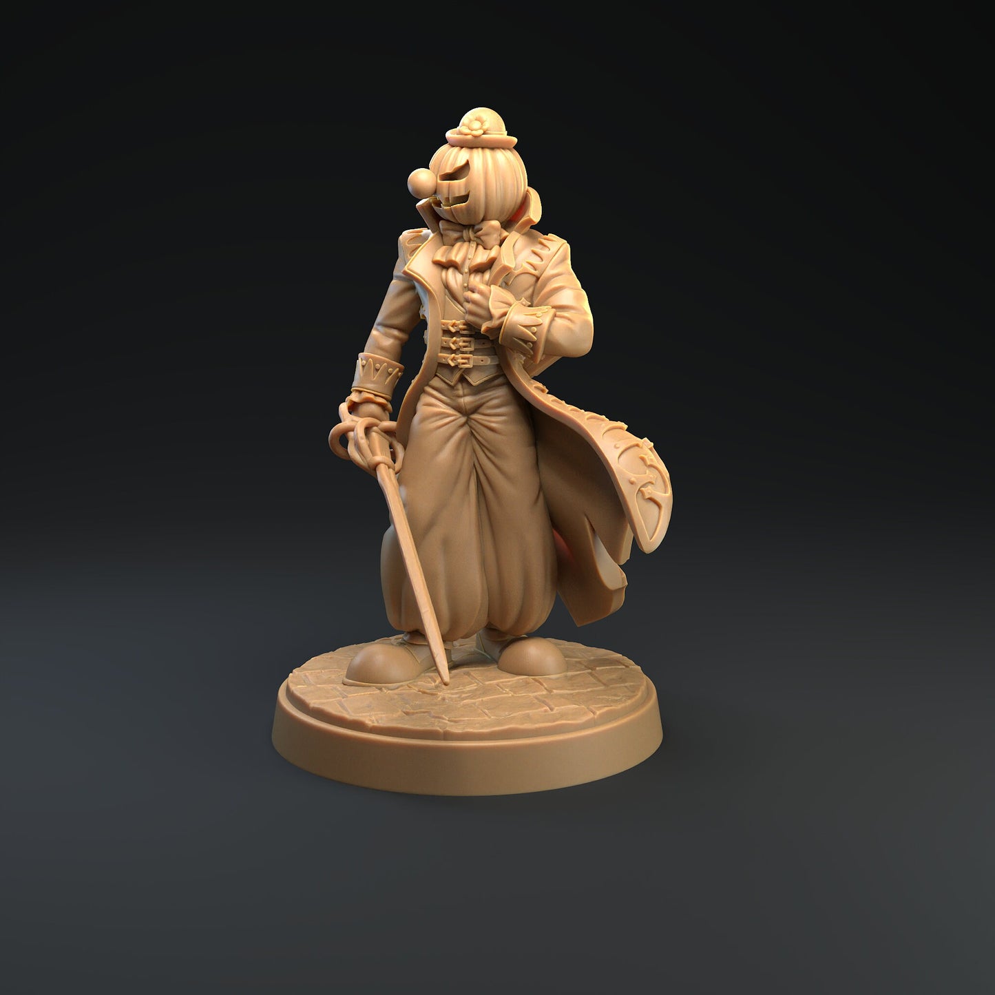 Costumed Headless Horseman, Unmounted - Halloween
