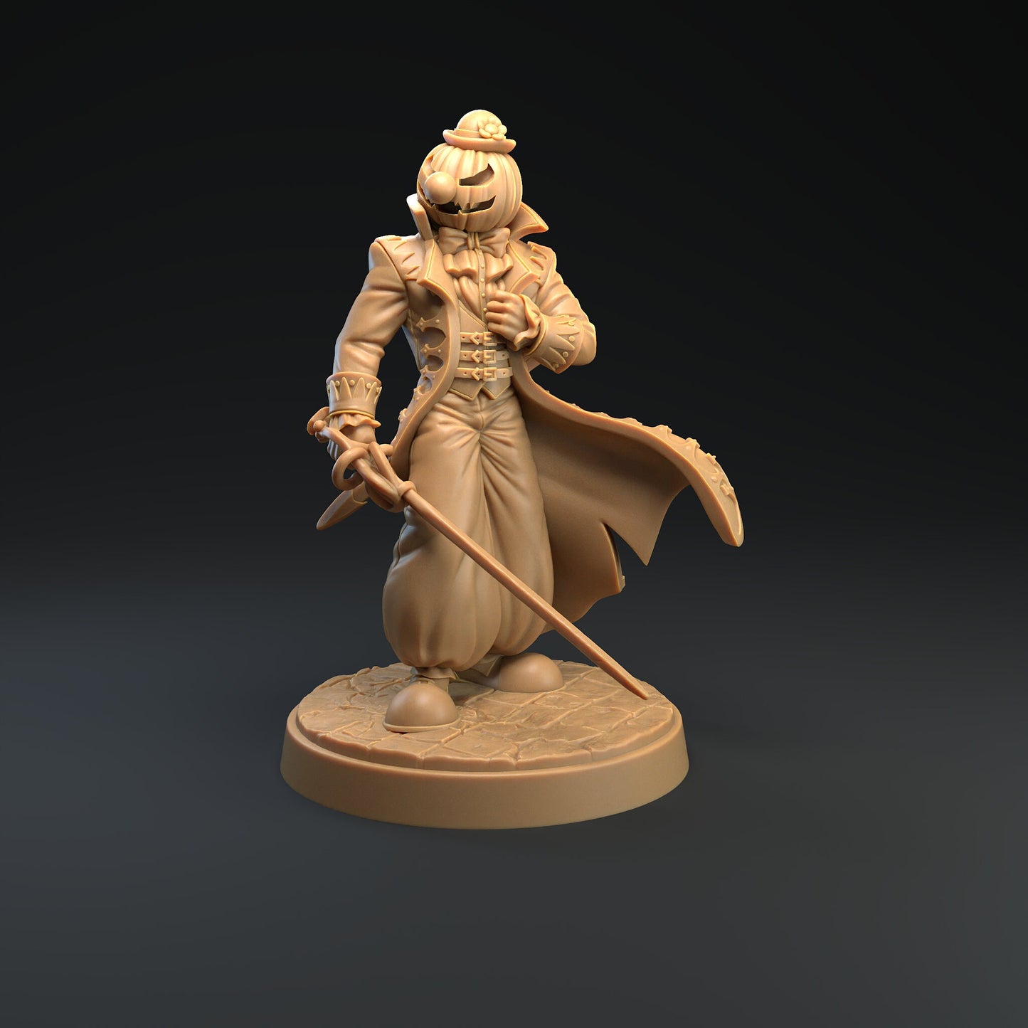 Costumed Headless Horseman, Unmounted - Halloween