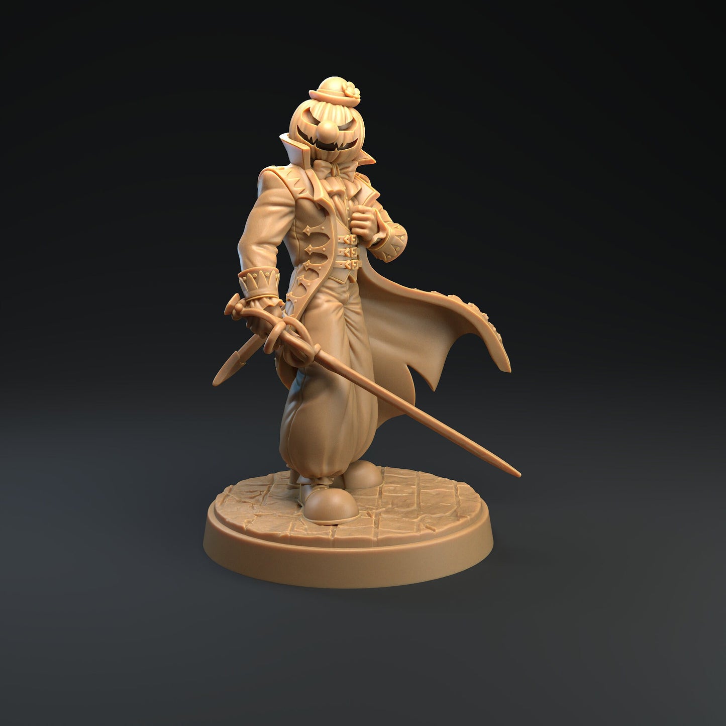 Costumed Headless Horseman, Unmounted - Halloween