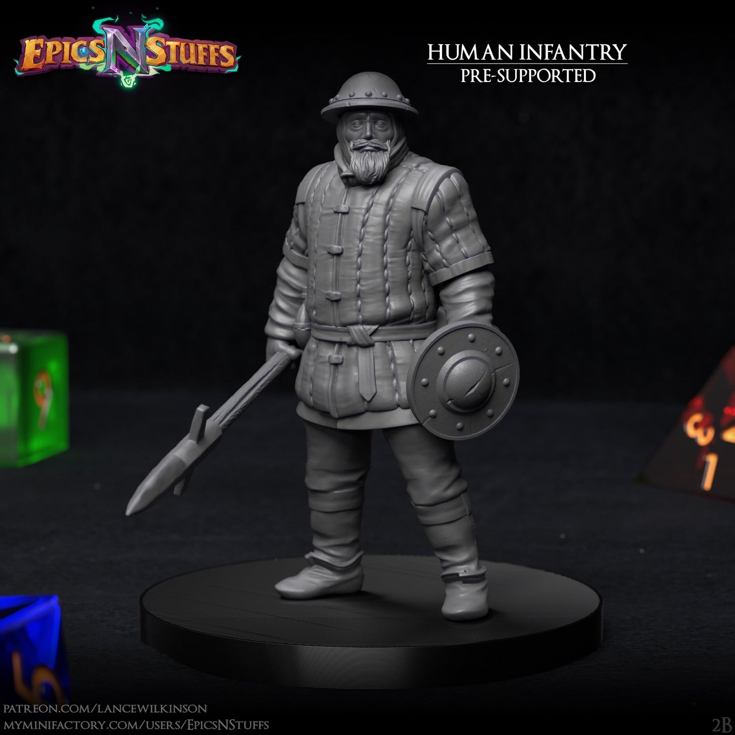 Human Infantry #2 (Set of Five)