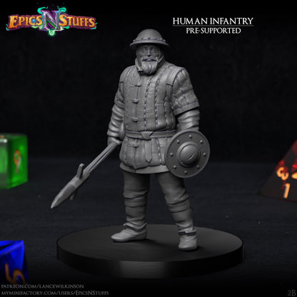 Human Infantry #2 (Set of Five)