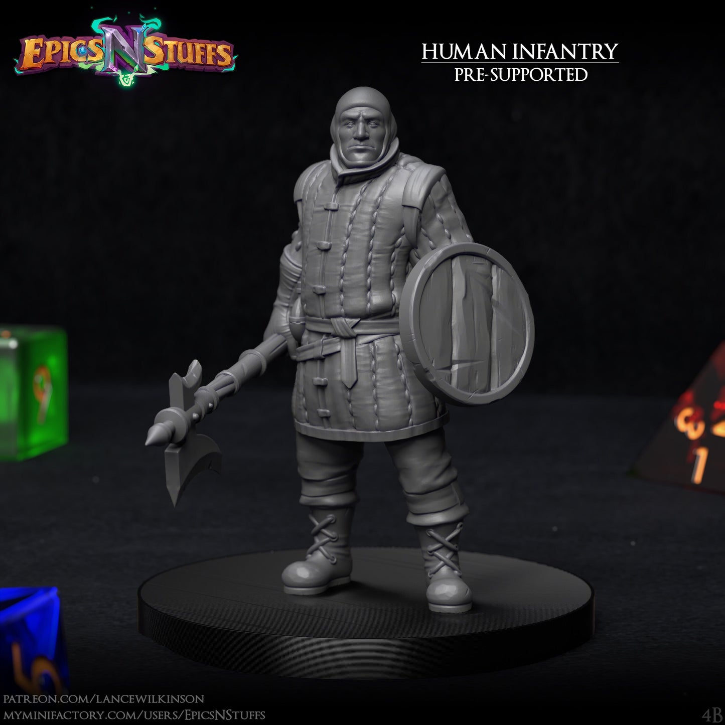 Human Infantry #4 (Set of Five)