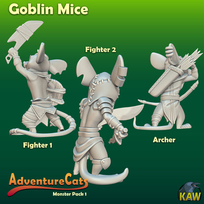 Adventure Cat - Monster Pack 1 (Goblin Mice)