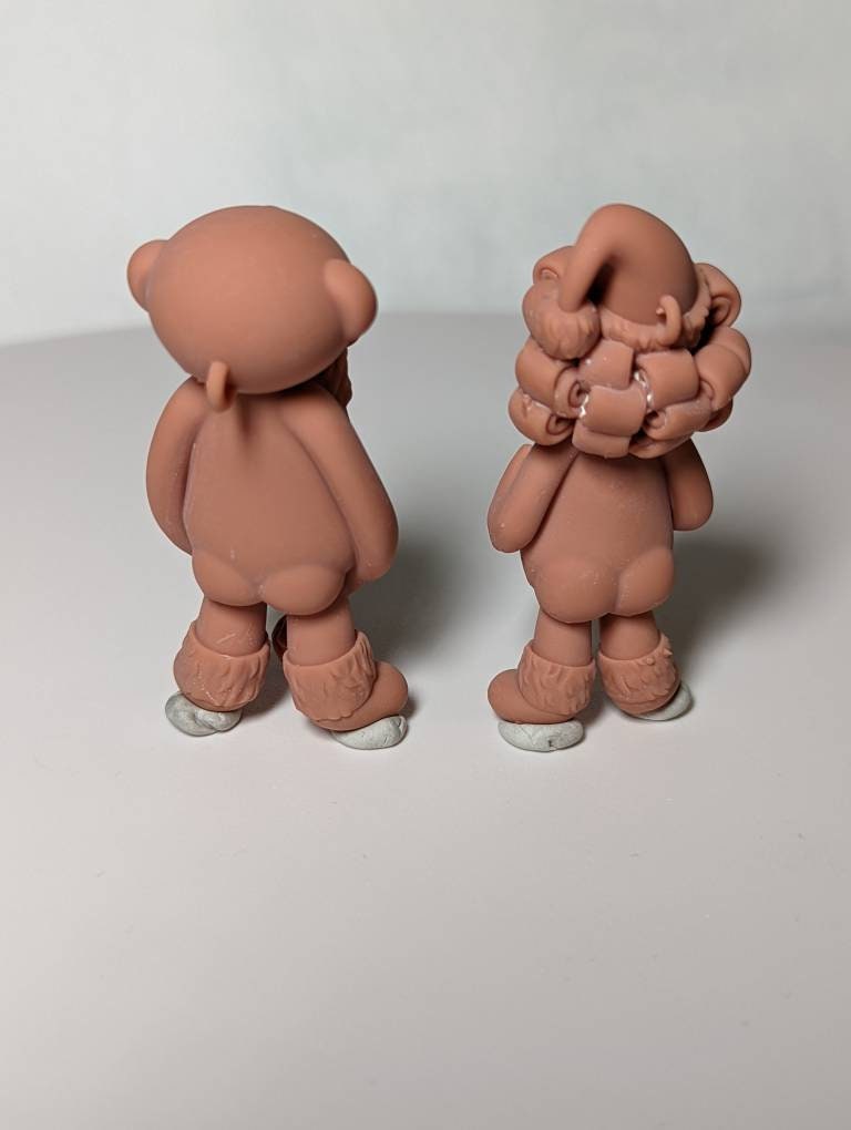 Busted! ornament (unpainted)