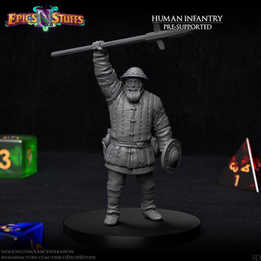 Human Infantry #2 (Set of Five)