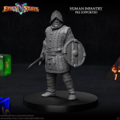 Human Infantry #3 (Set of Five)