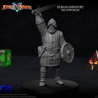 Human Infantry #3 (Set of Five)