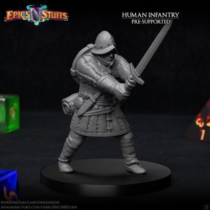 Human Infantry #3 (Set of Five)