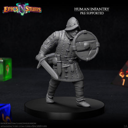 Human Infantry #3 (Set of Five)