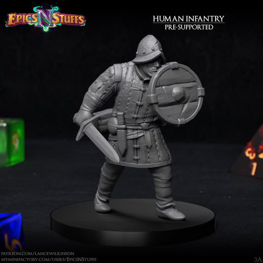 Human Infantry #3 (Set of Five)
