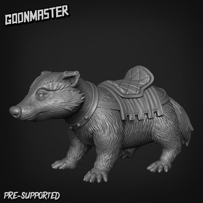 Badger Mounted Rabbit Knight 2