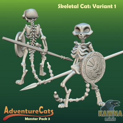 Adventure Cat - Monster Pack 3 (Undead Cats)