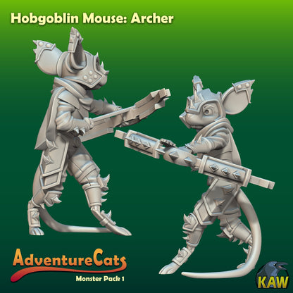 Adventure Cat - Monster Pack (Hobgoblin Mice)