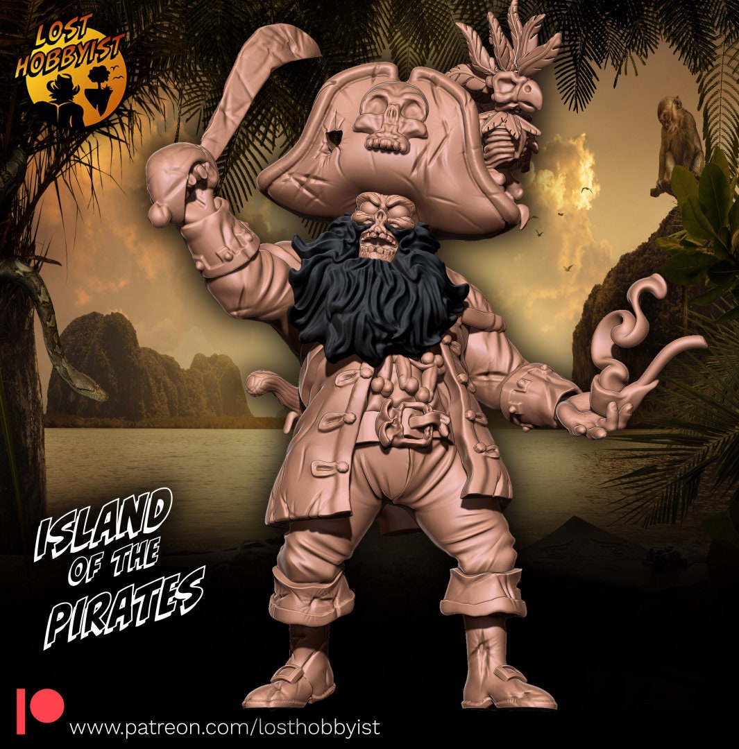Undead Pirate Captain LeChief