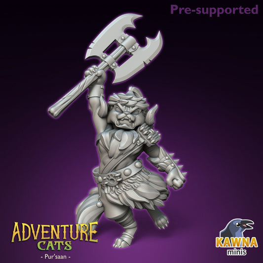 Pur'saan Barbarian - Female
