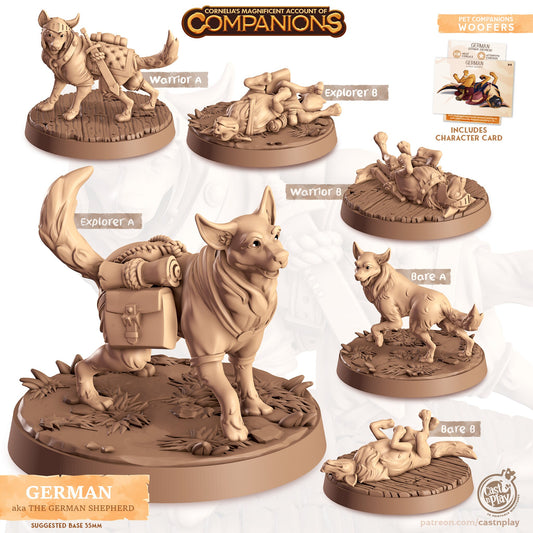 Cordelia's Companions - German - German Shepherd