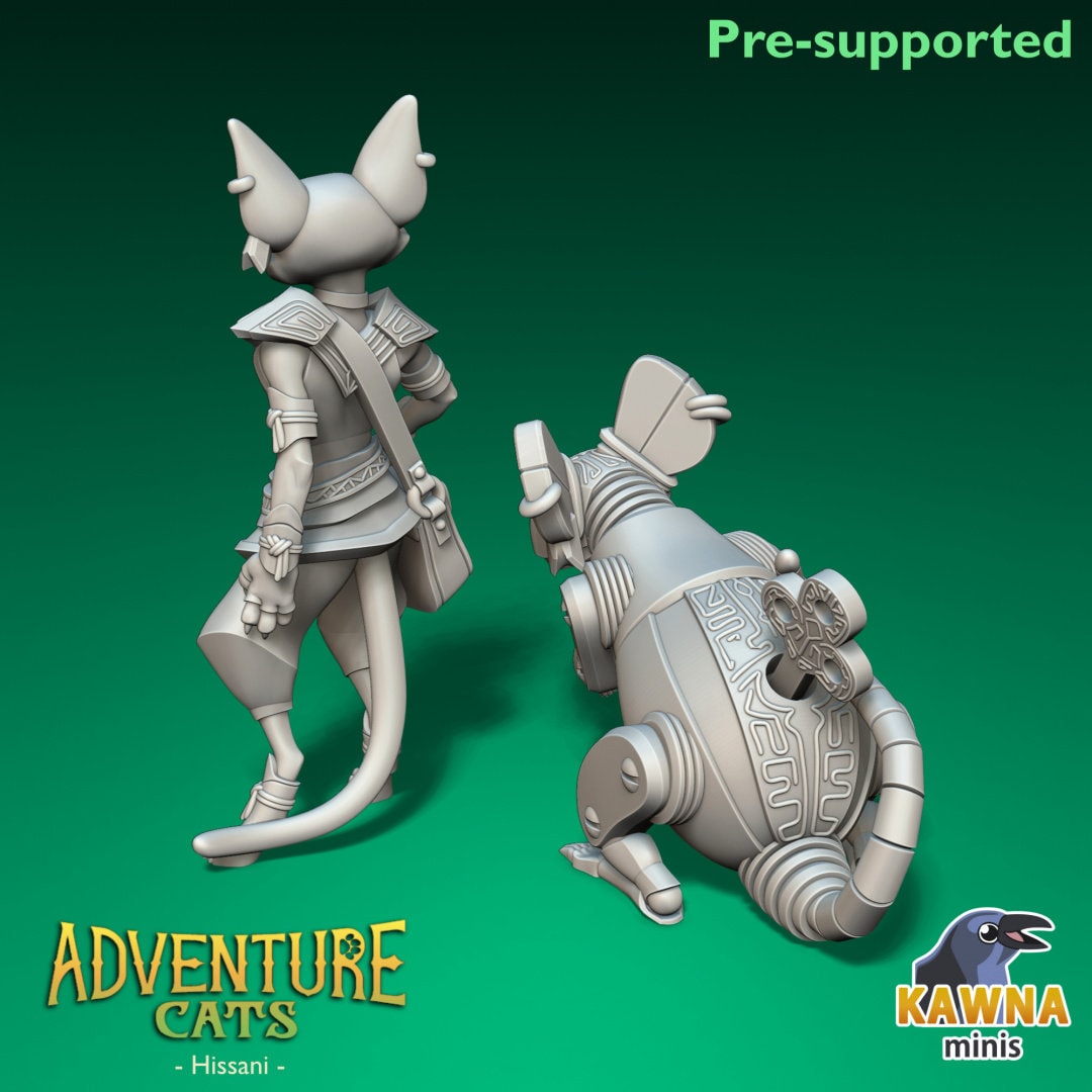 Hissani - Artificer - Female Cat and Mouse