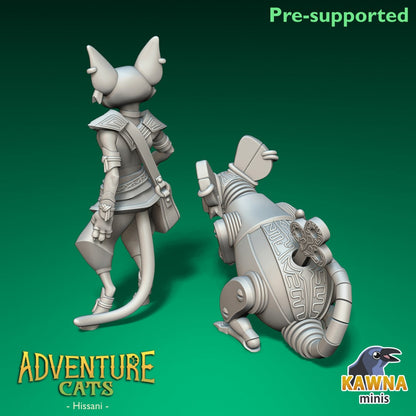 Hissani - Artificer - Female Cat and Mouse