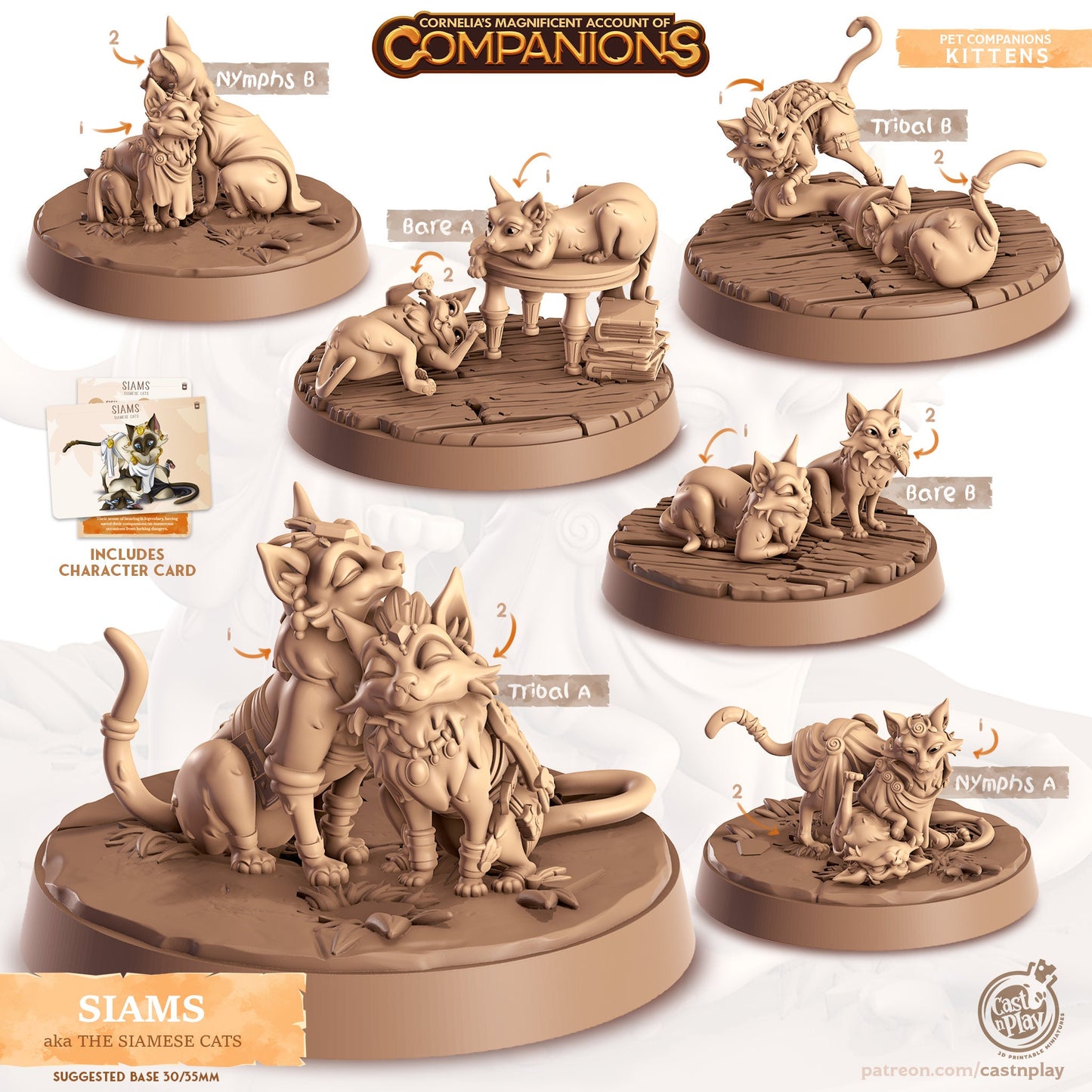 Cordelia's Companions - Siams - Siamese Cats