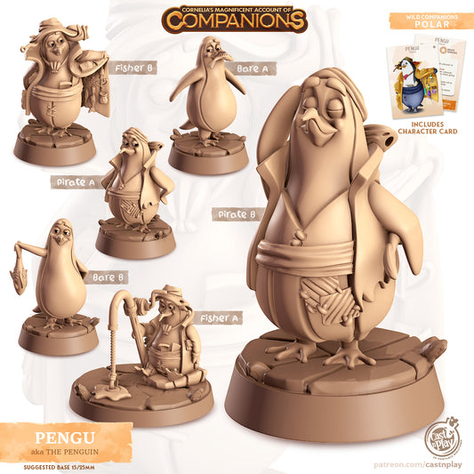 Cordelia's Companions - Pengu - Penguin