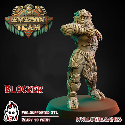 Amazon Fantasy Football Team Blockers by UGNI