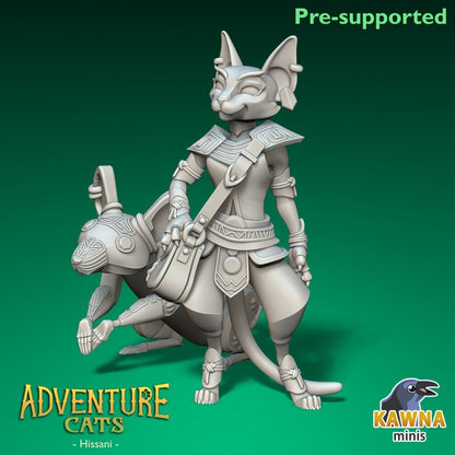 Hissani - Artificer - Female Cat and Mouse
