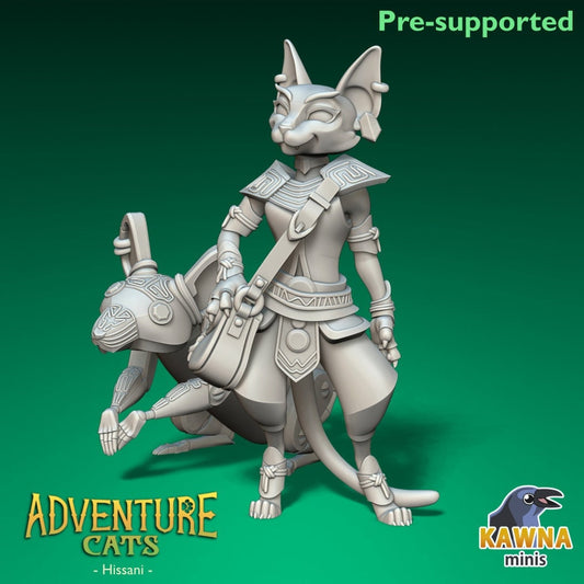 Hissani - Artificer - Female Cat and Mouse