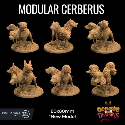 Doggos and Dragons - Modular Cerberus