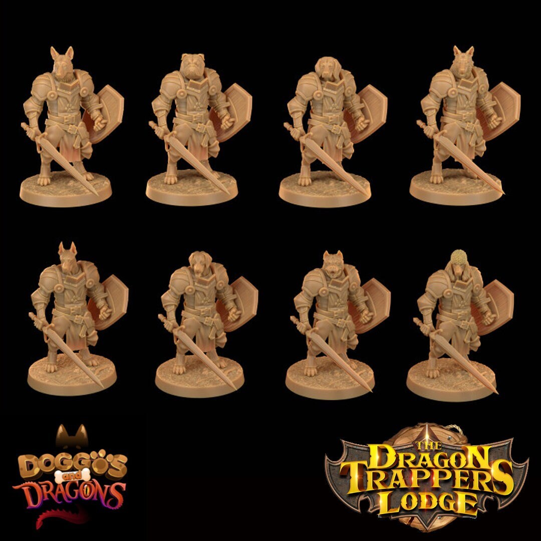 Doggos and Dragons - Dog Knight