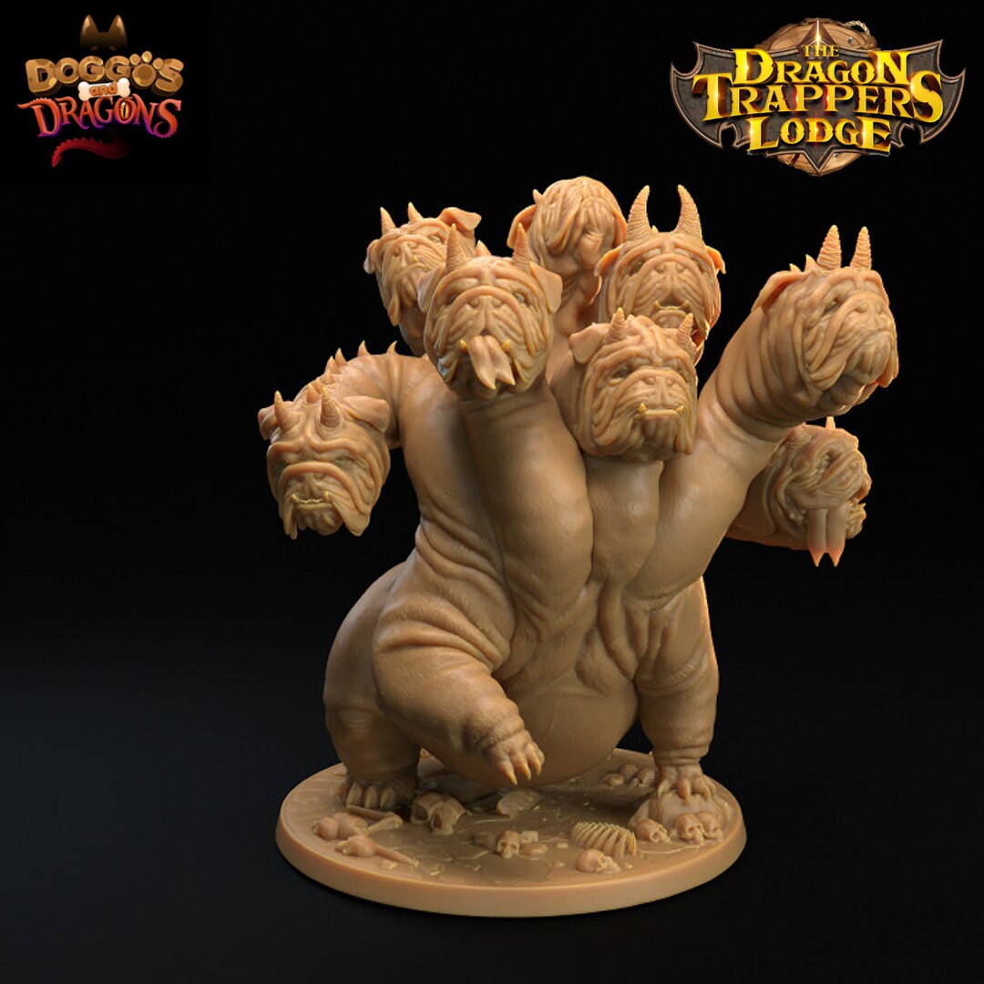 Doggos and Dragons - Bulldog Hydra