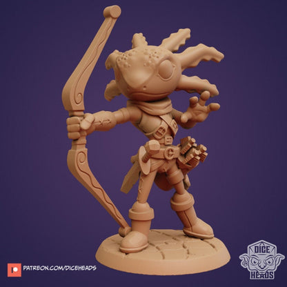 Dice Heads - Zoontalis - Axolotl Adventurers