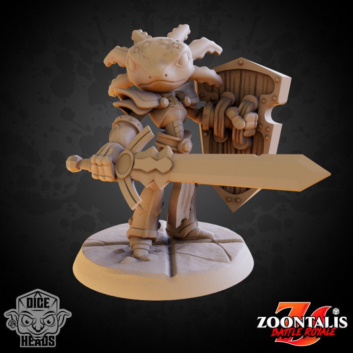Dice Heads - Zoontalis - Axolotl Adventurers