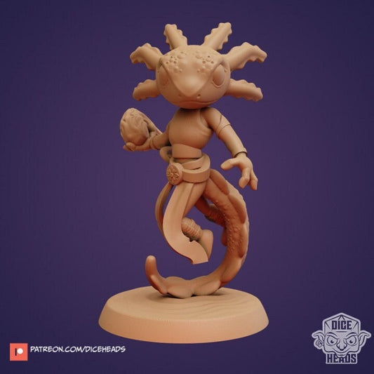 Dice Heads - Zoontalis - Axolotl Adventurers