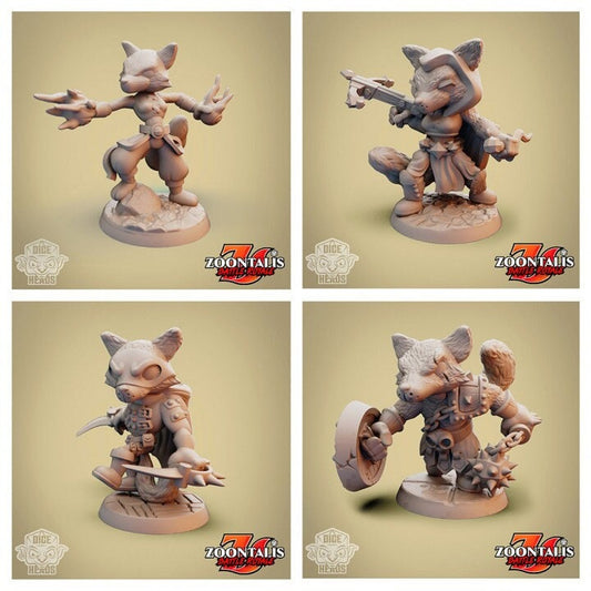 Dice Heads - Zoontalis - Fox Guild
