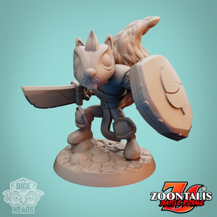 Dice Heads - Zoontalis - Squirrel Guild