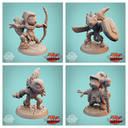 Dice Heads - Zoontalis - Squirrel Guild