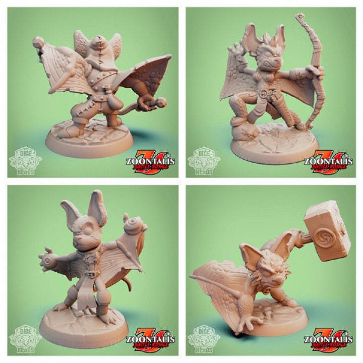 Dice Heads - Zoontalis - Bat Guild