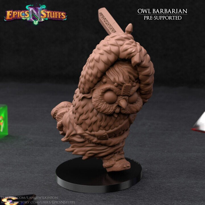 Epics'N'Stuffs - Owlkin Barbarian