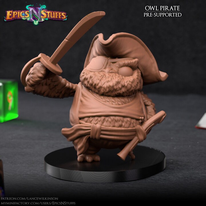 Epics'N'Stuffs - Owlkin Pirate