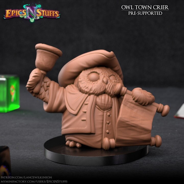 Epics'N'Stuffs - Owlkin Town Crier