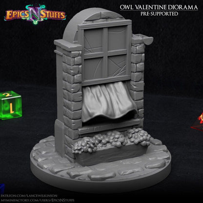 Epics'N'Stuffs - Owlkin Valentine Diorama
