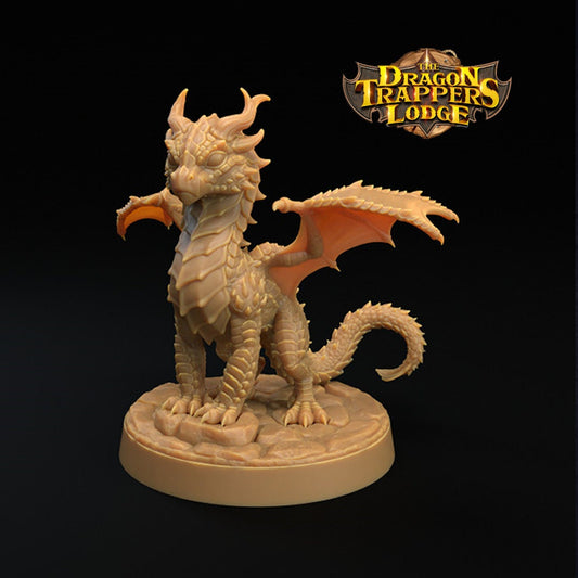 Flamehorn Wyrmling - Dragon Trappers Lodge