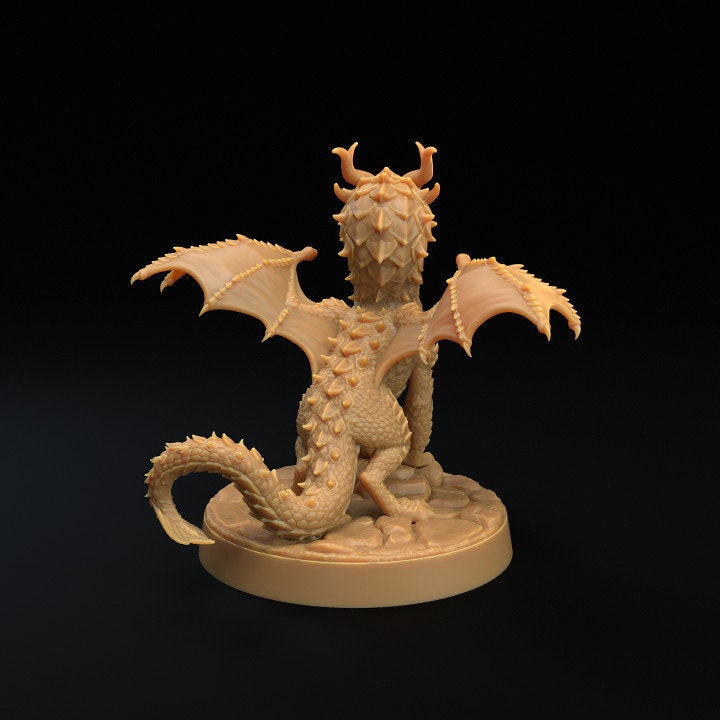Flamehorn Wyrmling - Dragon Trappers Lodge