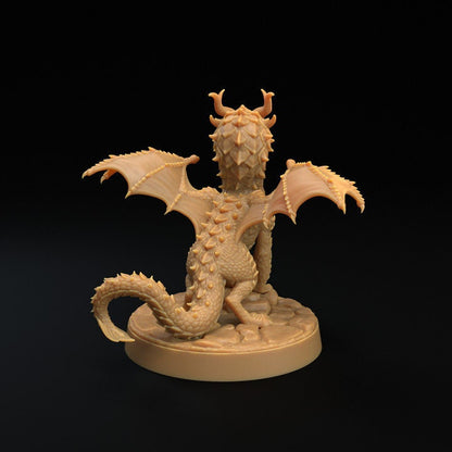 Flamehorn Wyrmling - Dragon Trappers Lodge