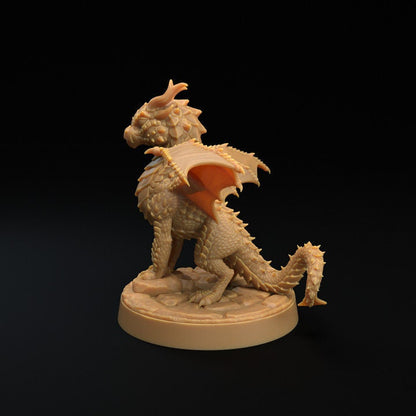 Flamehorn Wyrmling - Dragon Trappers Lodge